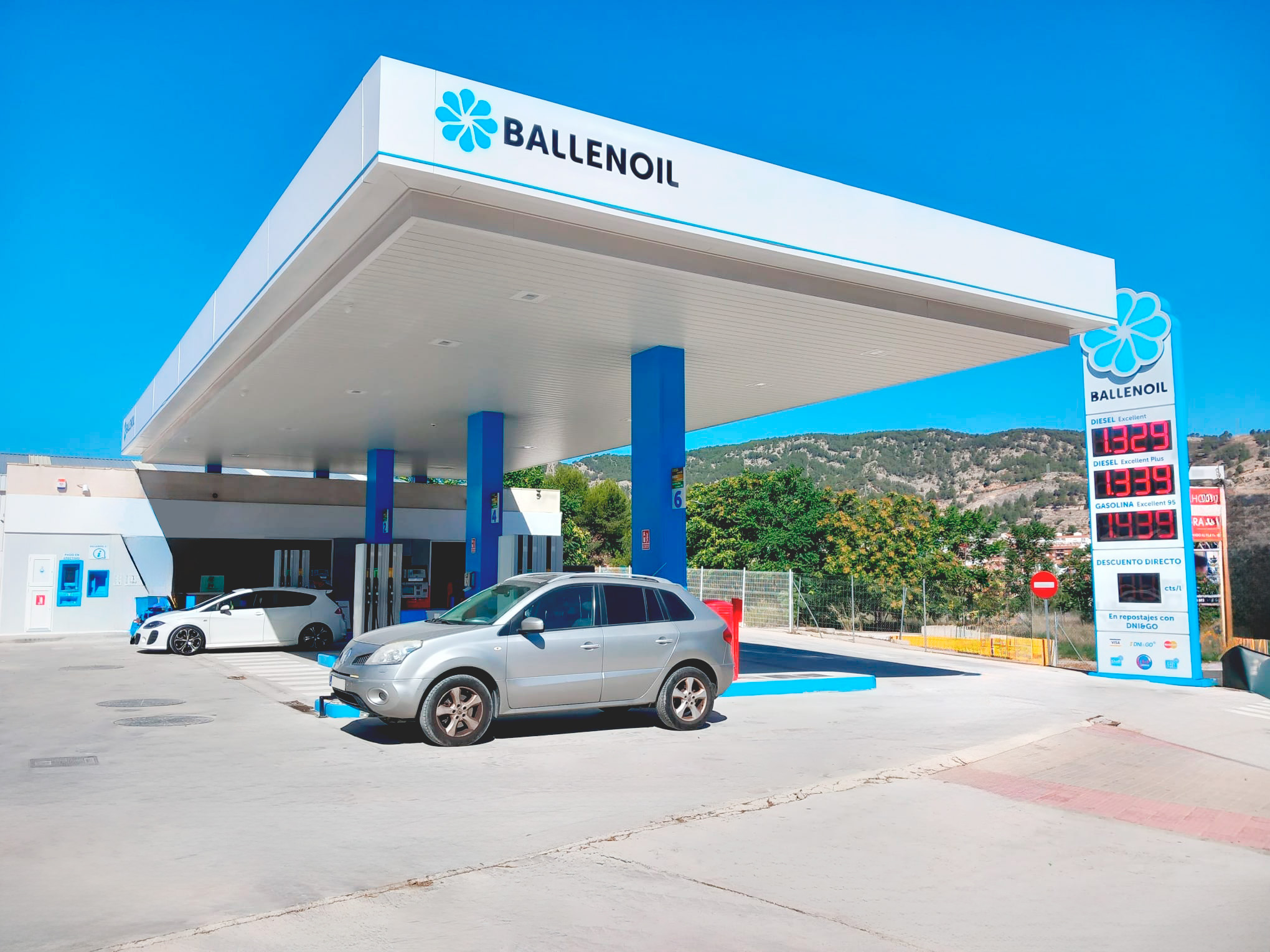 Gasolinera Ballenoil en Alcoy