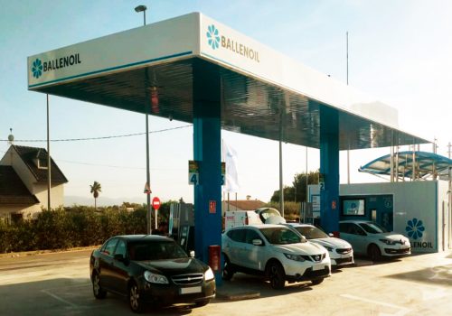 Gasolinera Ballenoil en Lorca